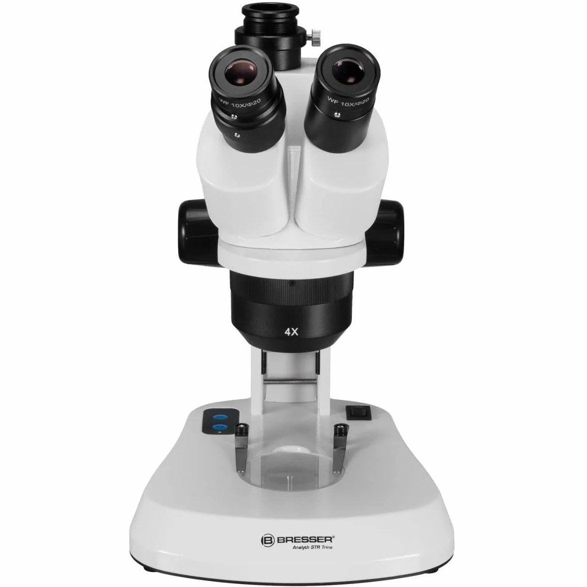 Bresser Microscope Analyth STR Trino 10x - 40x | Bresser Microscope Loupe Binoculaire 10x-40x Trinoculaire avec LED