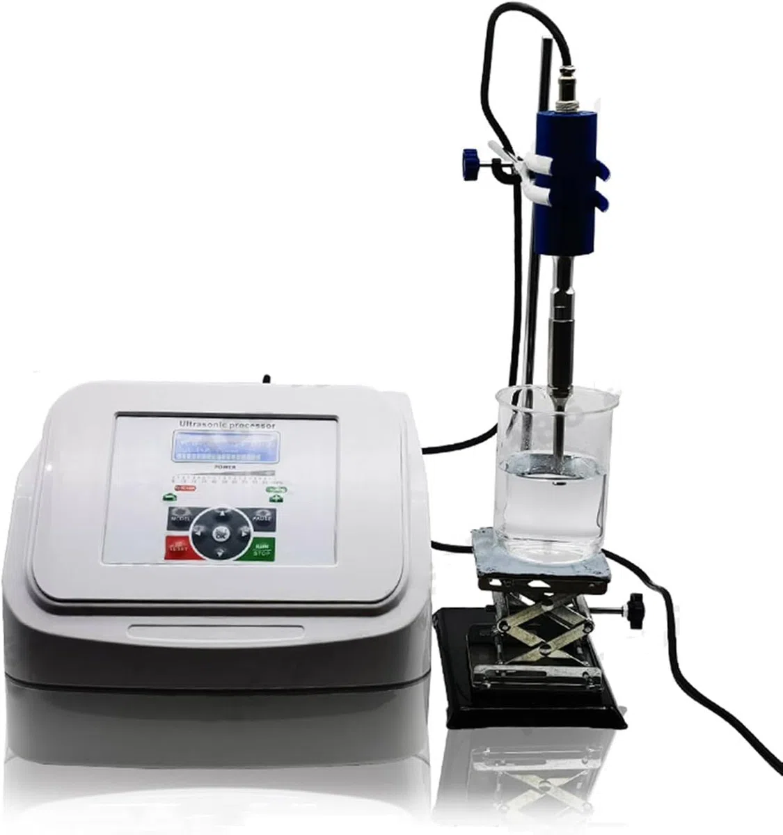 Sonicateur,Mélangeur Perturbateur Cellules,Homogénéisateur à Ultrasons,émulsificateur Laboratoire,Réglable 1 S à 99 H,pour Biologie,Optique,Bijouterie,aérospatiale Et Matériel 10mm