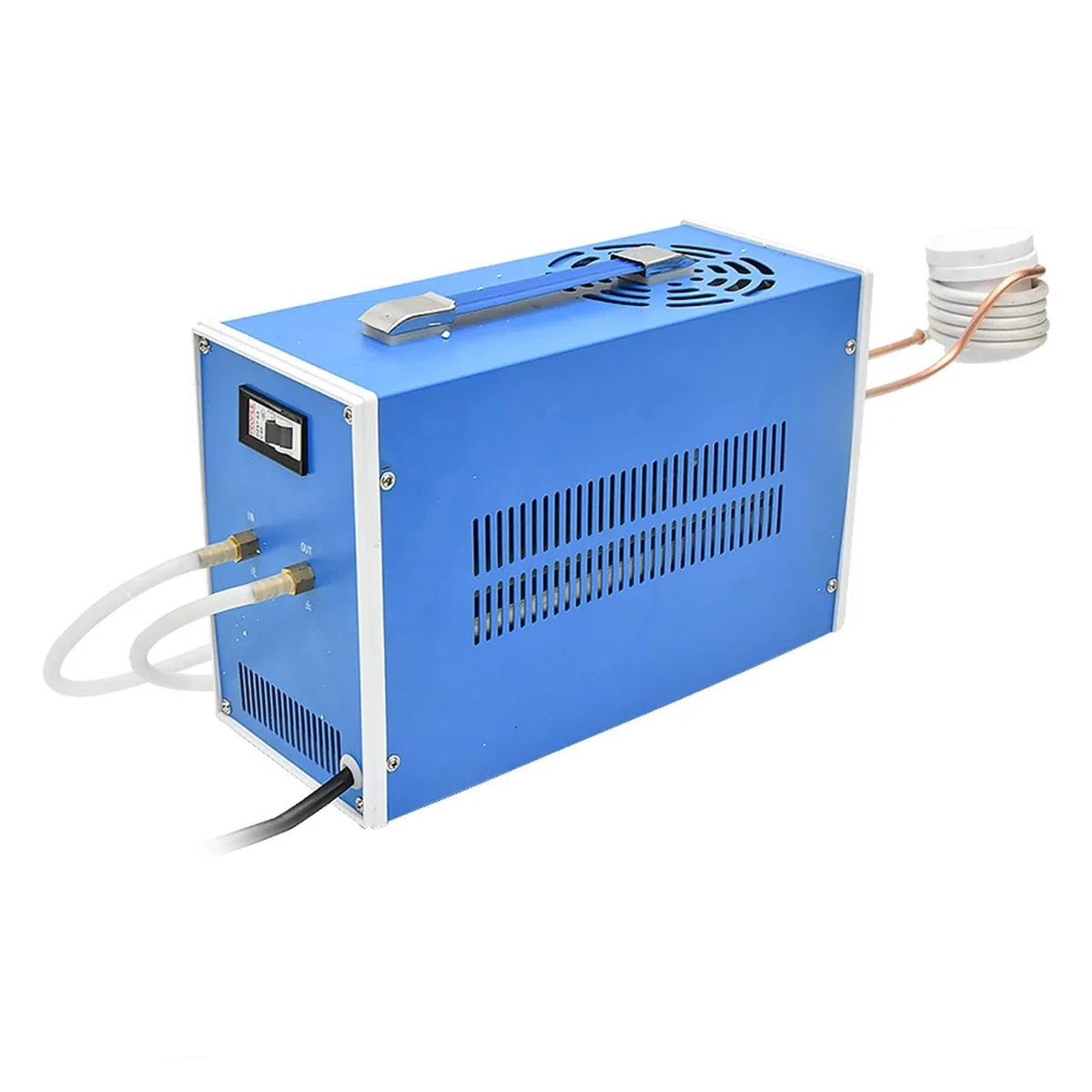 Machine de chauffage par induction à haute fréquence Four de fusion des métaux Chauffage par induction Soudage Équipement de trempe des métaux 220V 6000W(1500W ZDBT-2)