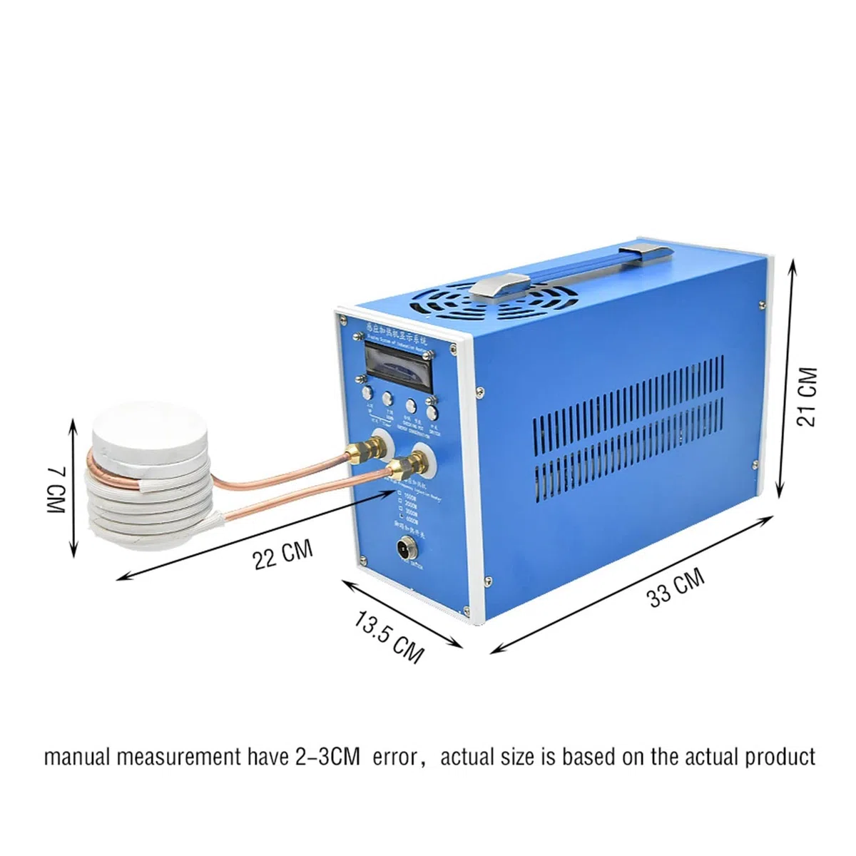 Machine de chauffage par induction à haute fréquence Four de fusion des métaux Chauffage par induction Soudage Équipement de trempe des métaux 220V 6000W(1500W ZDBT-2)