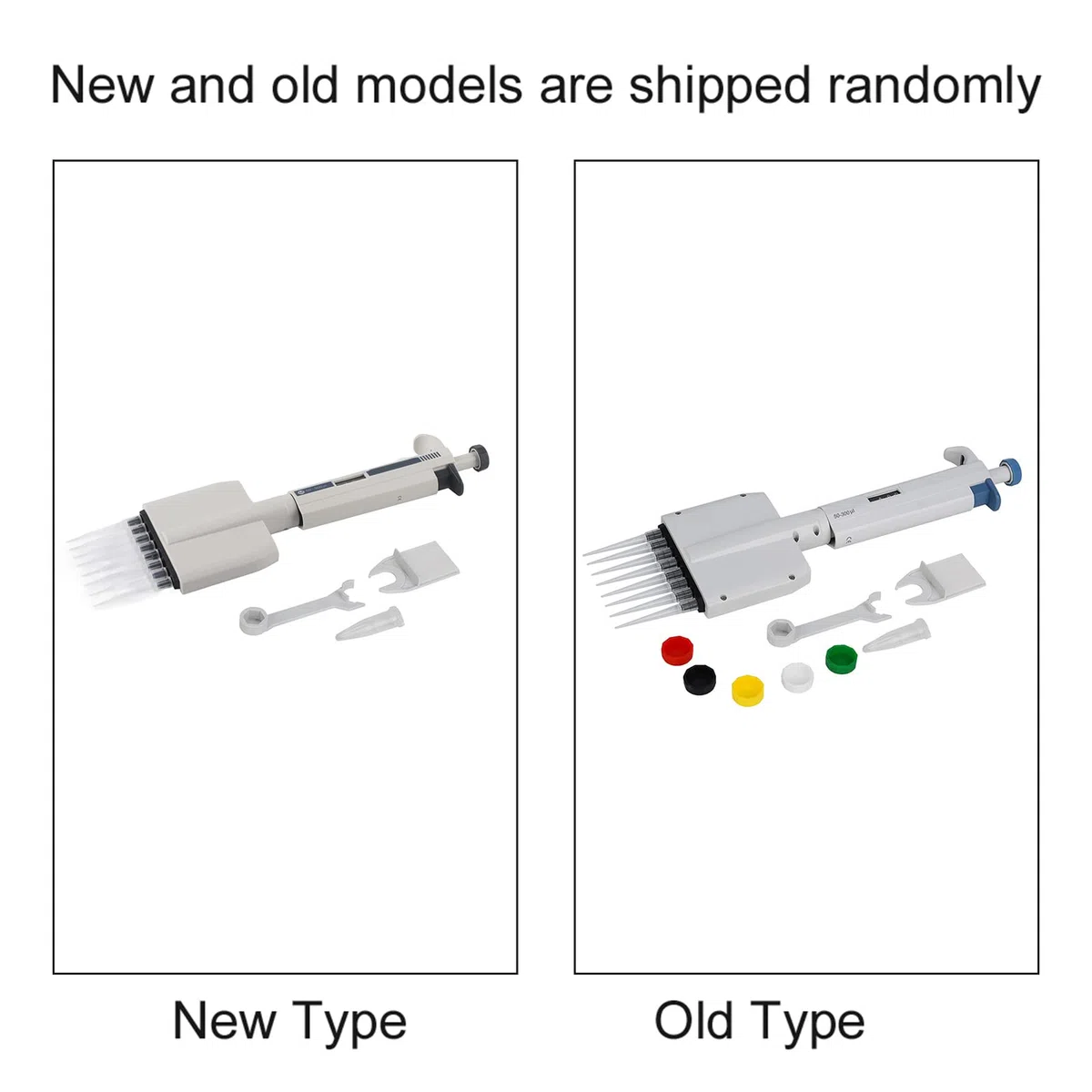Pipette 8 Canaux Volume Réel 8 Canaux 50 300Μl Pipette Mécanique Manuelle Pipette Pipette Outil de Pipette Répéteur Variable 8 Canaux