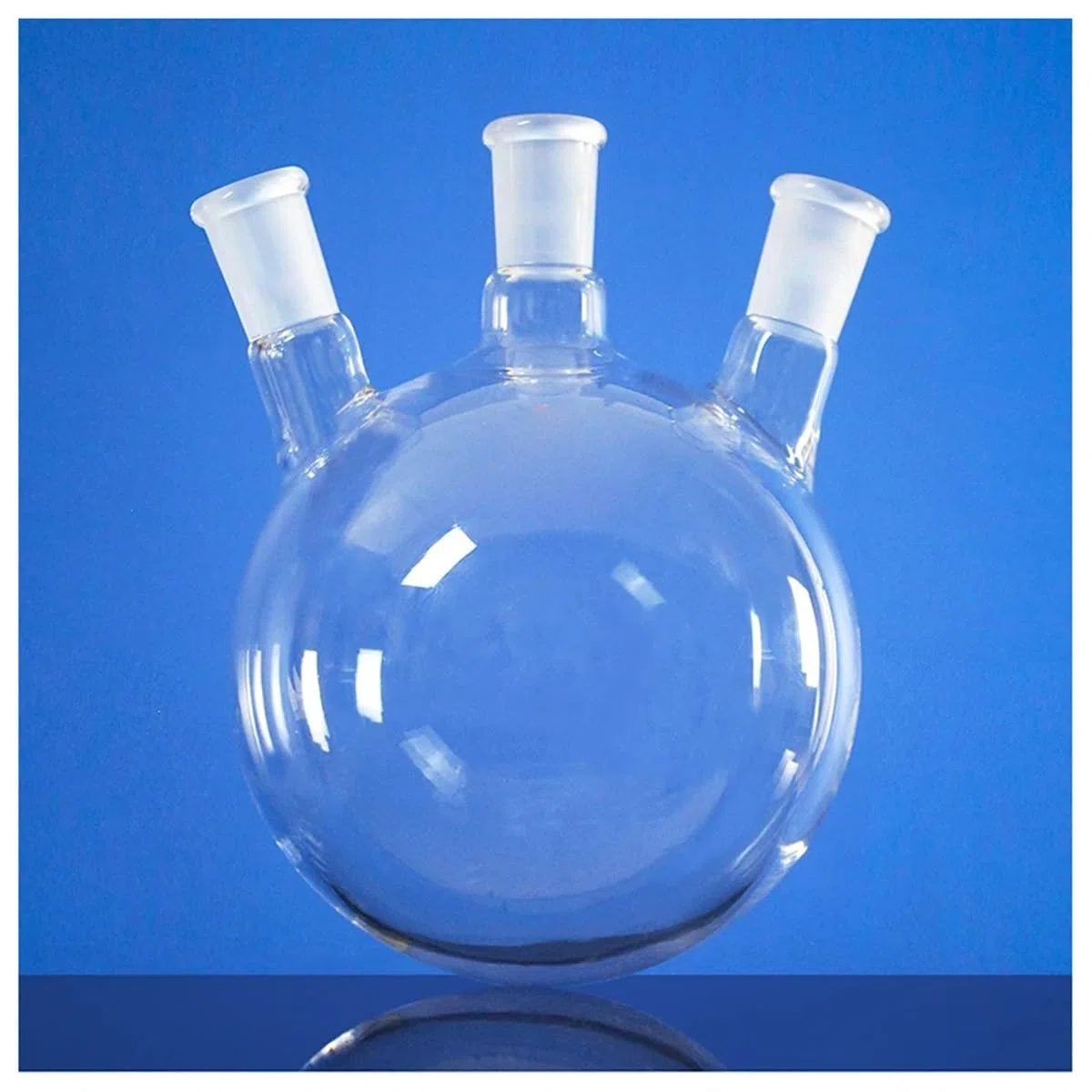 Instrumentos y Equipos de Laboratorio Ballon à fond rond à trois cols en verre borosilicaté LH-10, capacité 10000 ml/20000 ml(LH-105096)