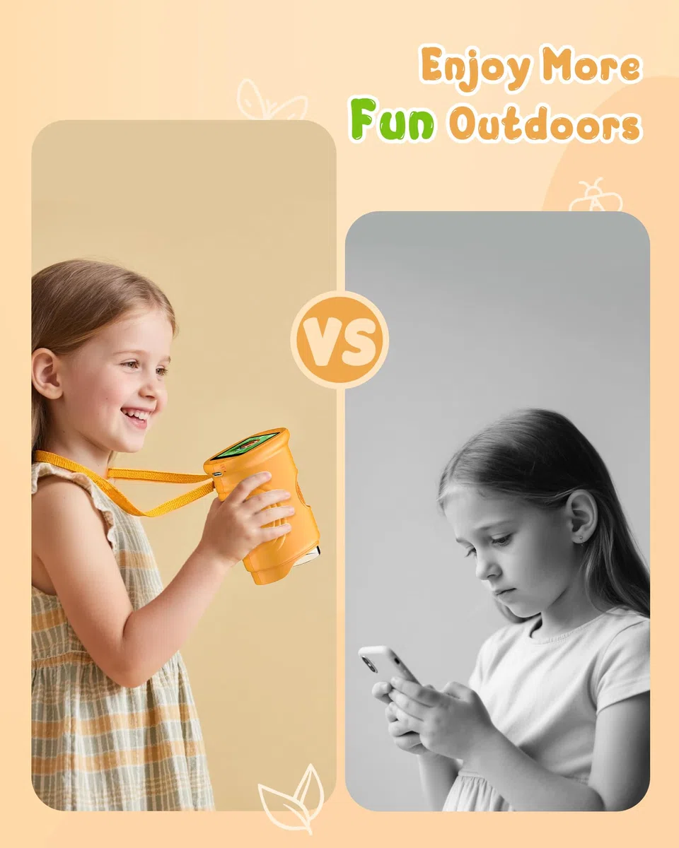 1000X Microscope Enfant Portable Loupe: Microscope NuméRique pour 2.0" IPS Pouces - Cadeau Fille 4-12 Ans Garcon Fille - Mini Magnifying Glass - Kids Jouet