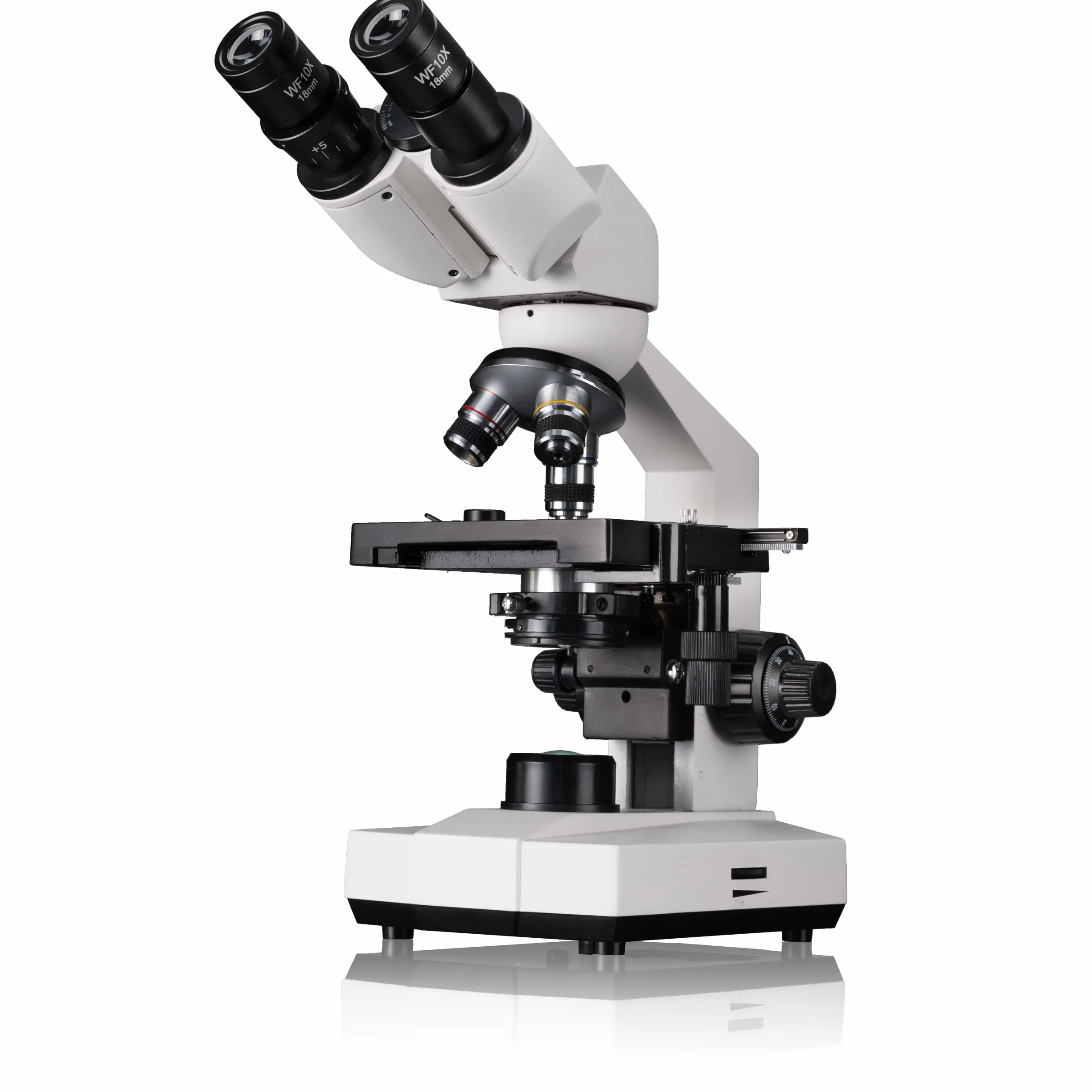Bresser Erudit Basic Microscope Bino 40x-400x (23) | Bresser Microscope Loupe Binoculaire 40x-400x avec LED et coffret