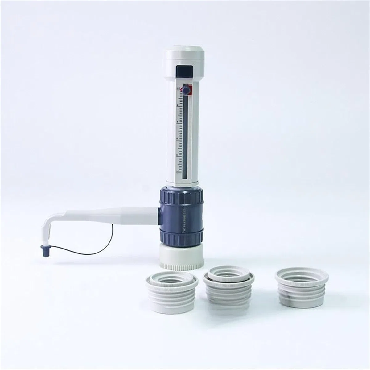 Distributeur de flacons 0,5 à 50 ml, for manipulation liquides laboratoire, distributeur demi-volume réglable, sans bouteille emporter,Micropipettes(5-50ml)