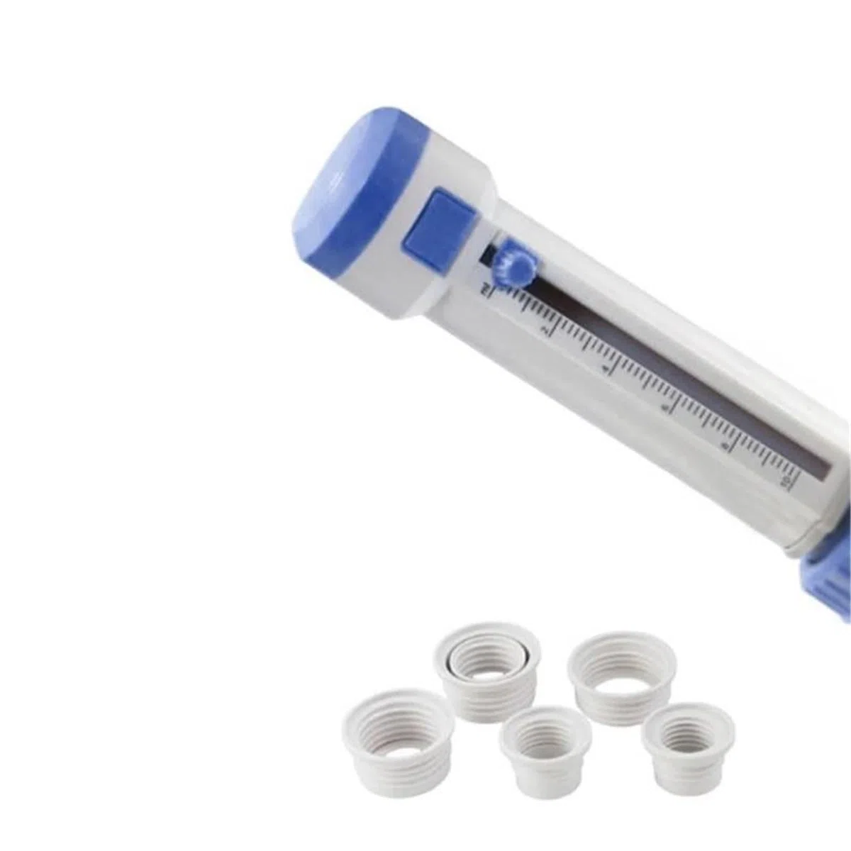 Distributeur de flacons 0,5 à 50 ml, for manipulation liquides laboratoire, distributeur demi-volume réglable, sans bouteille emporter,Micropipettes(5-50ml)