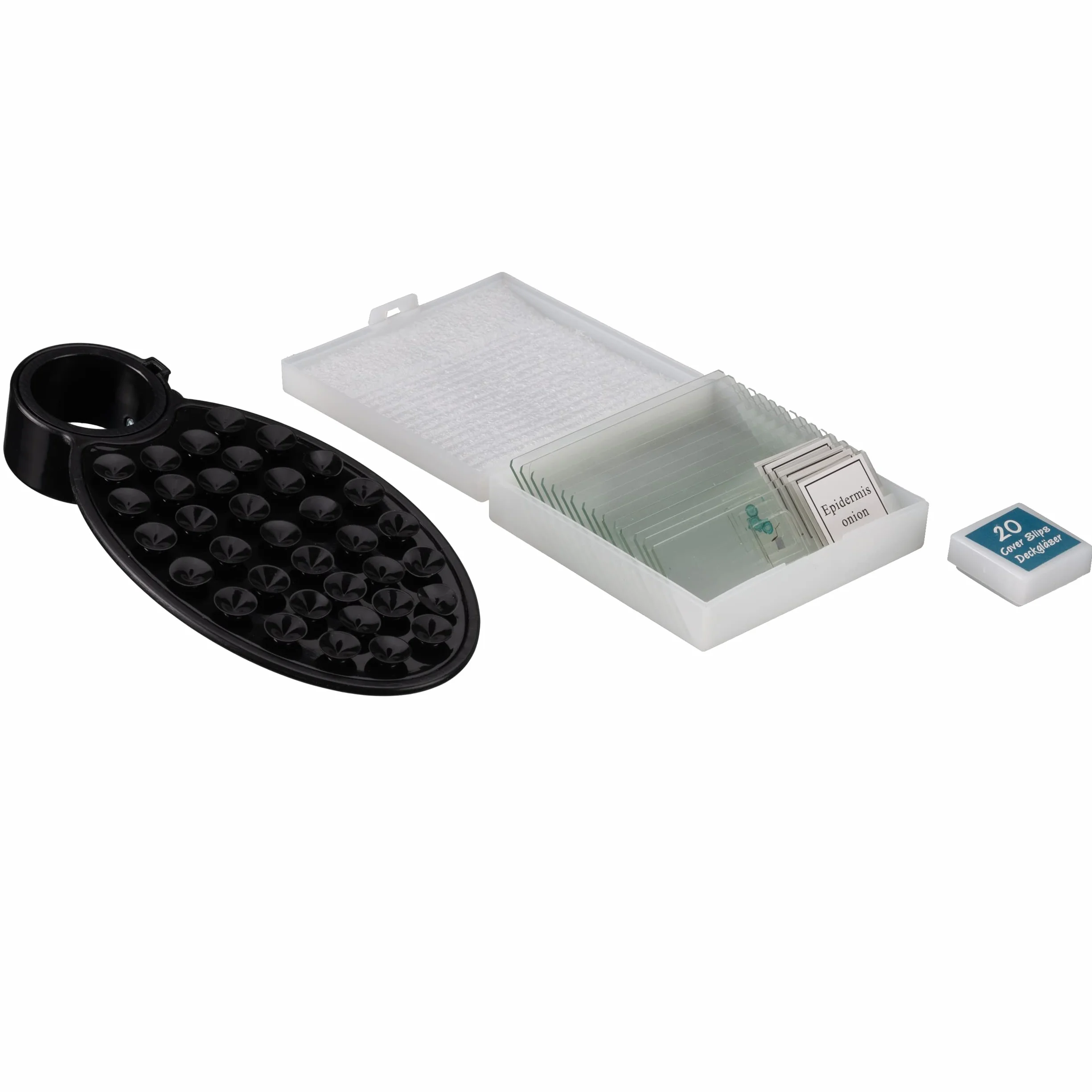 Bresser Erudit Basic Microscope Bino 40x-400x (23) | Bresser Microscope Loupe Binoculaire 40x-400x avec LED et coffret