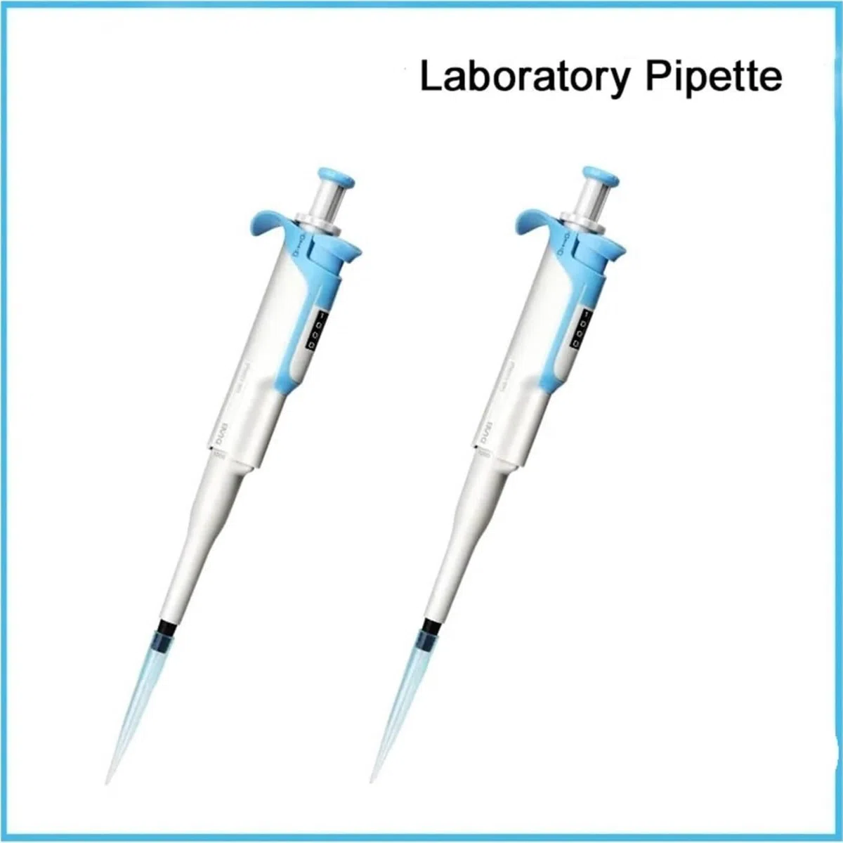 Pipette De Laboratoire Numérique Réglable 0,1-10 Ml (avec Embout)